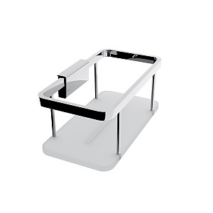 Chrome Shelf for bathroom and shower Shelf for bathroom and shower.