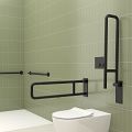 Fixed support grab bar 600 mm