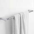 Black towel holder, 63 cm