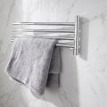 Swivel arm towel holder, 42 cm.