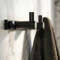 Black triple hook with single hooks