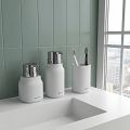 Soap dispenser, plastic pump