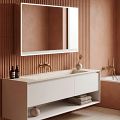 White LED backlit mirror cabinet 1200.