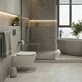 Toilet brush holder