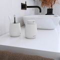 Soap dispenser, toothbrush cup, toilet brush holder