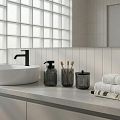 Liquid soap dispenser, plastic pump