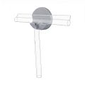 Separate magnetic shower squeegee hook, grey, UN MAGNET-04