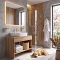 Soap dispenser, brass pump