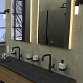 LED mirror 40 x 60, touch sensor