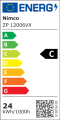 LED zrcadlo 120 x 70, dotykový senzor