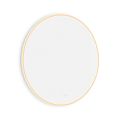 WHITE ROUND LED mirror dia. 90, touch sensor