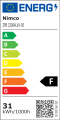 Bílé LED zrcadlo 50 x 100, dotykový senzor