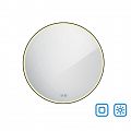 BLACK ROUND LED mirror dia. 800 with two touch sensor