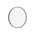 BLACK ROUND LED mirror dia. 700 with two touch sensor