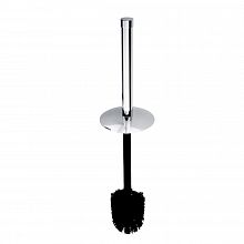 Chrome Toilet brush Spare toilet brush with round cover.