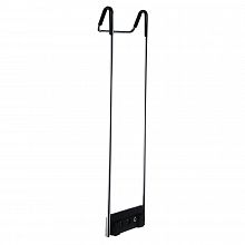 Chrome Hook for hanging shelves Hook for hanging shelves (Ki 14003-26, Ki 14015-26, Ki 14047D-26, Ki 14015-B-26) in showers.