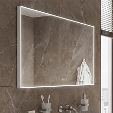 Bílé LED zrcadlo 1400x700 se dvěma dotykovými senzory