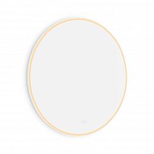 White WHITE ROUND LED mirror dia. 900 with two touch sensor Illuminated ROUND bathroom LED mirror. Output 43 W. Possibility of setting color temperature 3000 - 6500 K. The possibility of setting the luminosity intensity. 3096 Lumen.