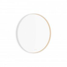White WHITE ROUND LED mirror dia. 700 with two touch sensor Illuminated ROUND bathroom LED mirror. Output 22 W. Possibility of setting color temperature 3000 - 6500 K. The possibility of setting the luminosity intensity. 1584 Lumen.