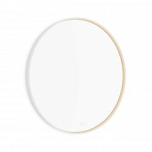 White WHITE ROUND LED mirror dia. 900 with two touch sensor Illuminated ROUND bathroom LED mirror. Output 28 W. Possibility of setting color temperature 3000 - 6500 K. The possibility of setting the luminosity intensity. 2016 Lumen.