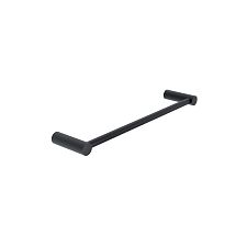 Black Black towel holder, 36 cm Black single towel holder.