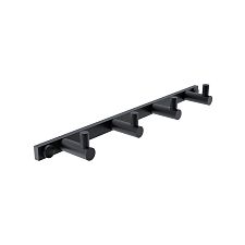 Černý čtyřháček s jednoduchými háčky