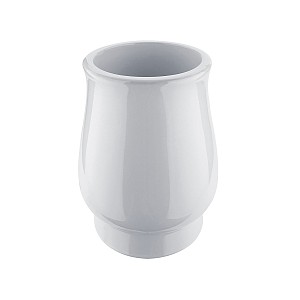 Toilet brush container Spare container for toilet brush made of ceramics for LADA series.