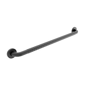 Black Grab bar 800 mm Diameter 32 mm. Surface color black matt - material Stainless steel (18/8).