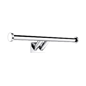 Chrome Double toilet paper holder Double toilet paper holder. Made of brass with chrome surface finish.