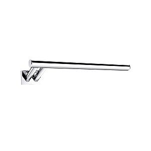 Chrome Right towel holder, assembled to wall Right towel holder, assembled to wall. Made of brass, chrome surface finish.