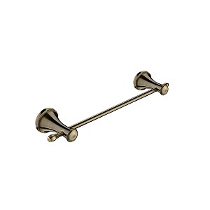 Antique brass Towel holder, 42 cm Towel holder. 41,5 cm long. Made of brass with antique brass surface finish.
