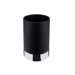 Black Toothbrush cup Toothbrush cup. Black color.