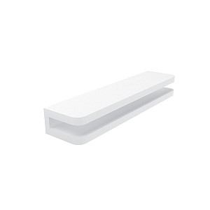 White Sole shelf holder Individual shelf holders for glass of maximum thickness of 8 mm.