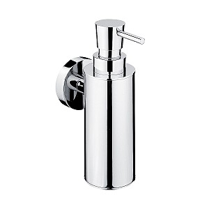 Chrome Soap dispenser, brass pump Soap dispenser. Metal tube. Brass pump. Volume 150 ml.