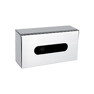 Stainless steel polished Paper towel dispenser Paper towel dispenser for a package of 100 pcs. Stainless steel/gloss.