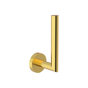 Brushed gold Spare toilet paper holder Spare toilet paper holder.