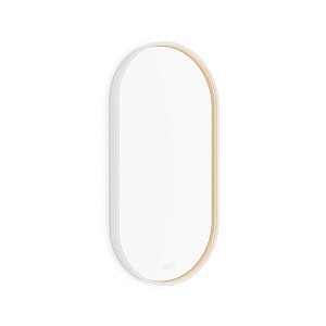 Bílé LED zrcadlo 400x800 se dvěma dotykovými senzory