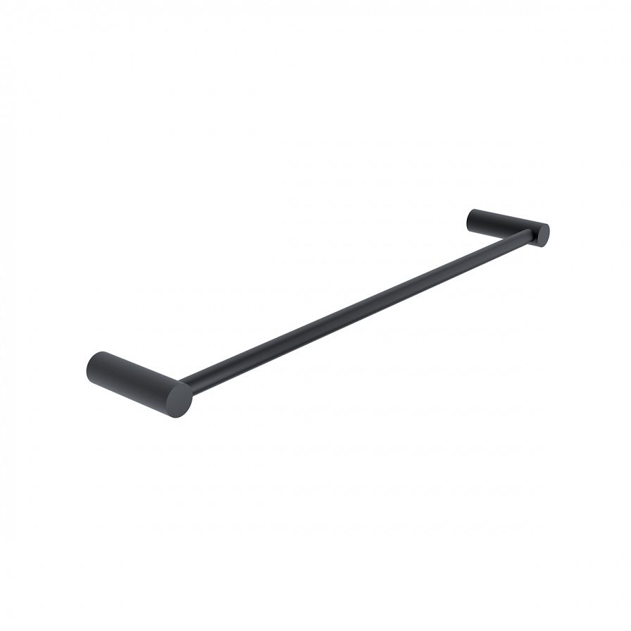 Black towel holder, 47 cm