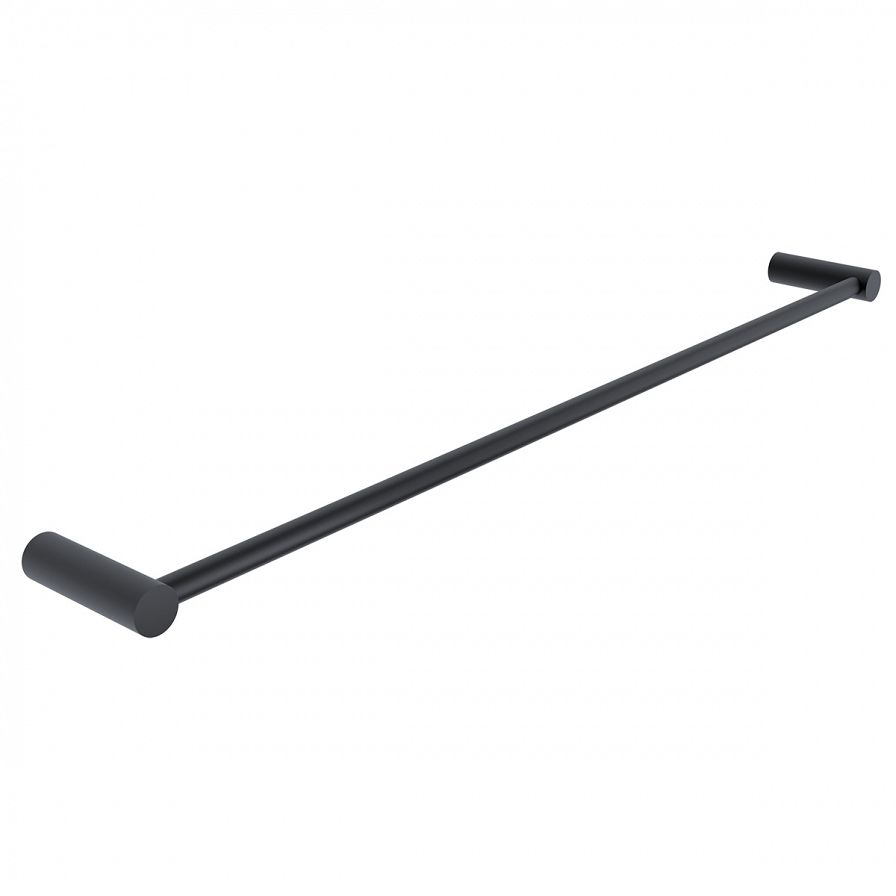 Black towel holder, 63 cm