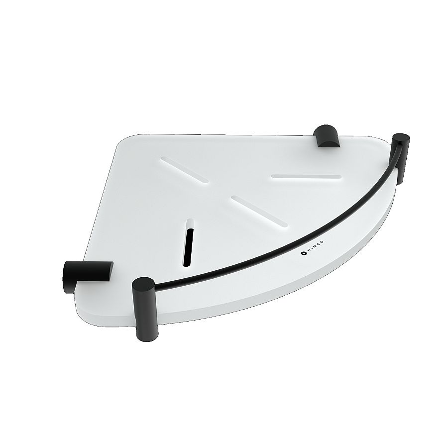 Black corner shelf IXI