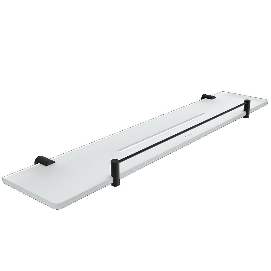 Black shelf IXI with playpen, 60 cm