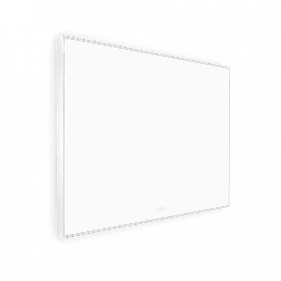 Bílé LED zrcadlo 1000x700 se dvěma dotykovými senzory