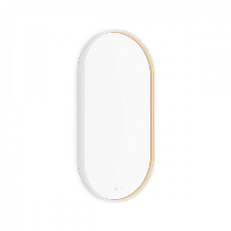 WHITE LED mirror 400x800 with two touch sensor
